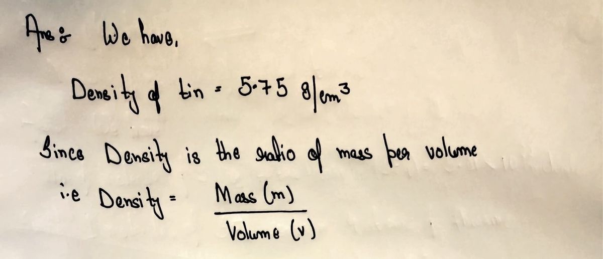 Chemistry homework question answer, step 1, image 1